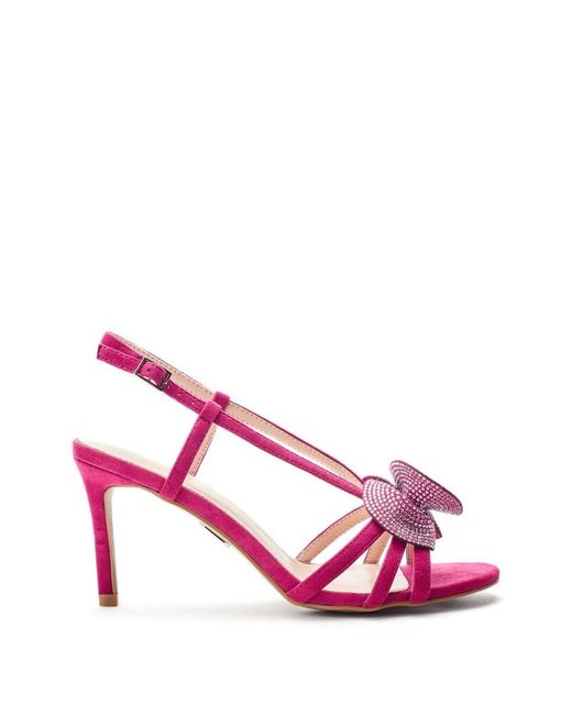 Moda In Pelle Pink Narra Alcantara