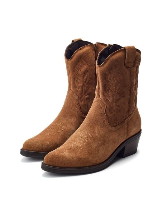 Moda In Pelle Brown Bletchley Suede