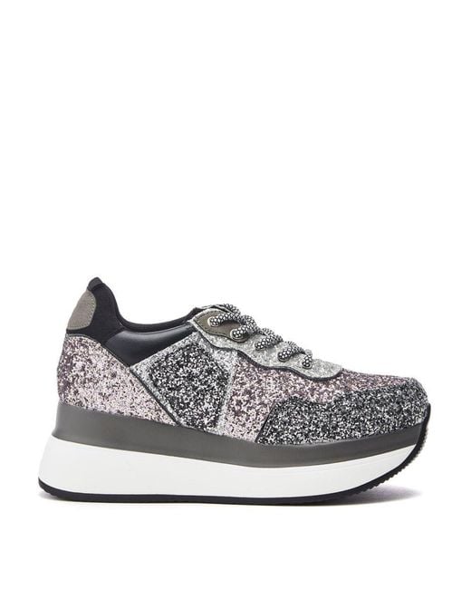 Moda In Pelle Gray Carlina Pewter Porvair