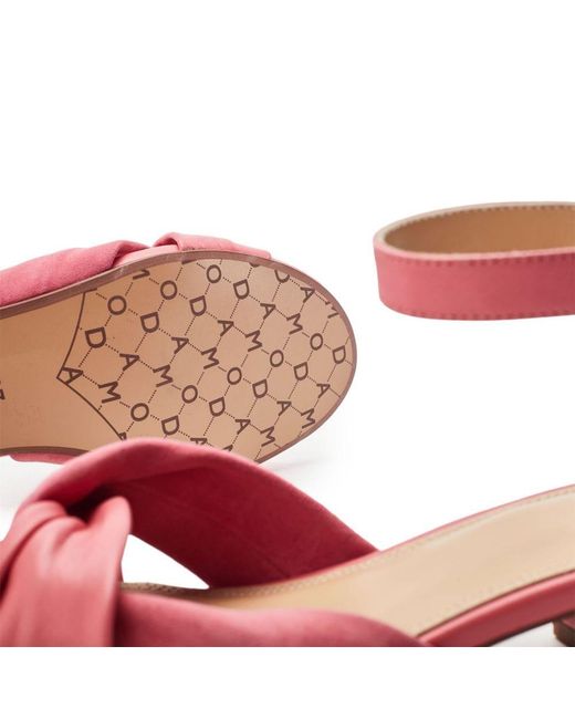 Moda In Pelle Pink Macadima Leather