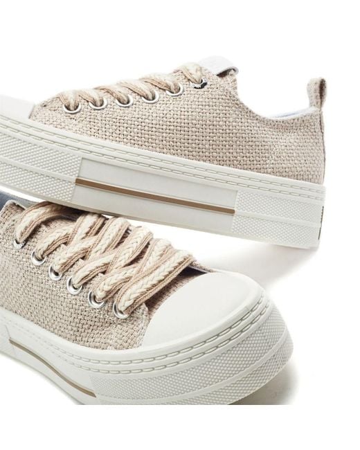 Moda In Pelle White Betta Raffia