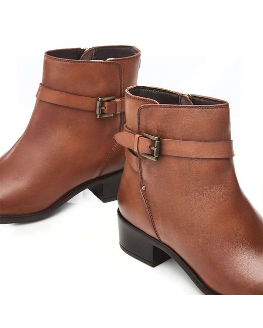 Moda In Pelle Brown Normer Tan Leather