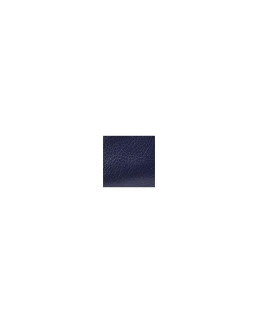 Moda In Pelle Blue Flissie Leather