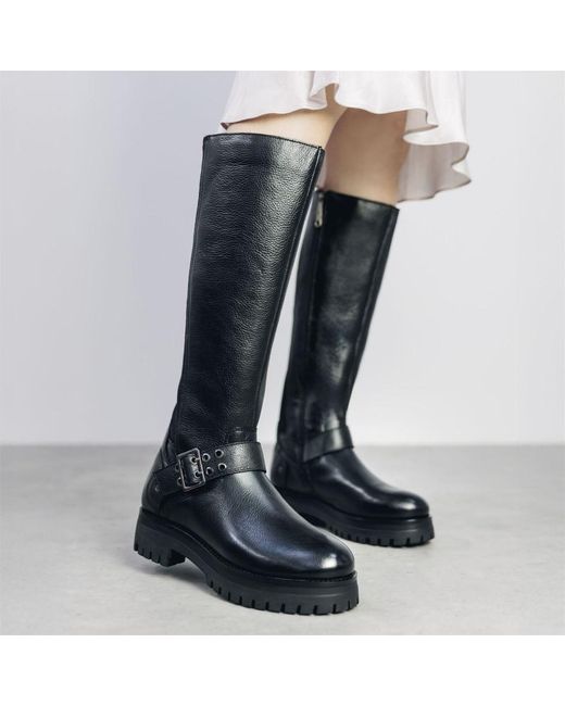Moda In Pelle Blue Remy Leather