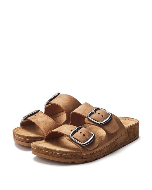 Shoon Brown Sh Elate Suede