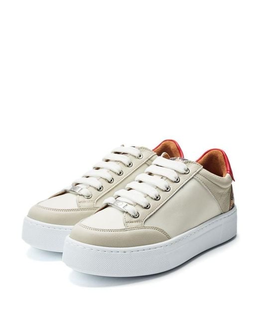 Moda In Pelle White Aronte Off Leather