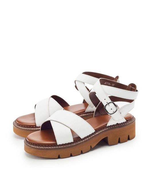 Moda In Pelle Brown Jetta Leather