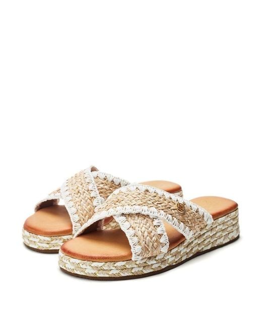 Moda In Pelle Natural Karri Textile
