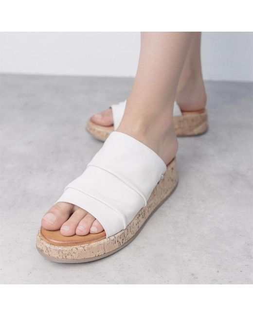 Moda In Pelle White Kalimeres Leather