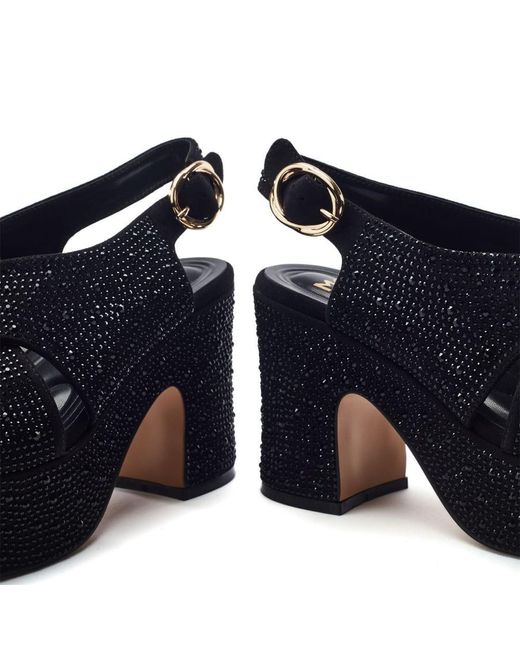 Moda In Pelle Blue Nakara Jet Alcantara