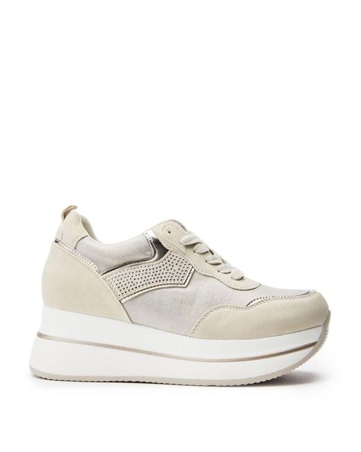 Moda In Pelle White Clarina Porvair