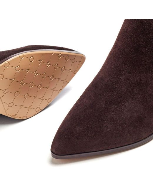 Moda In Pelle Blue Pallia Dark Suede