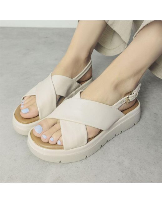 Moda In Pelle White Nettina Off Leather