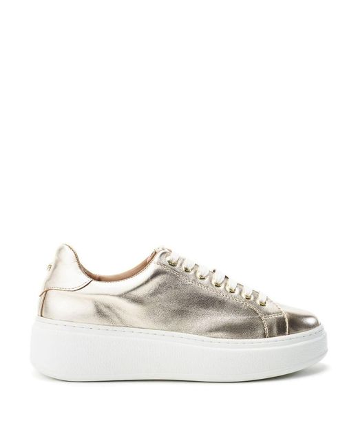 Moda In Pelle White Cherrie Leather