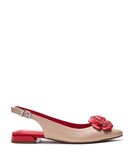 Moda In Pelle Red Farlee Leather
