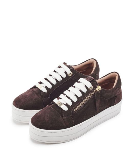 Moda In Pelle Brown Abbee Suede