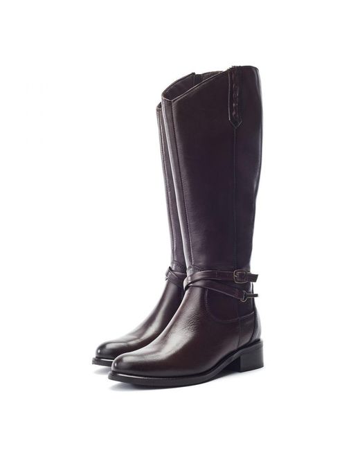 Moda In Pelle Blue Syanna Dark Leather