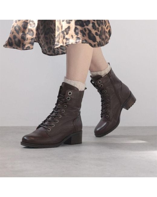 Moda In Pelle Purple Bezzie Dark Leather
