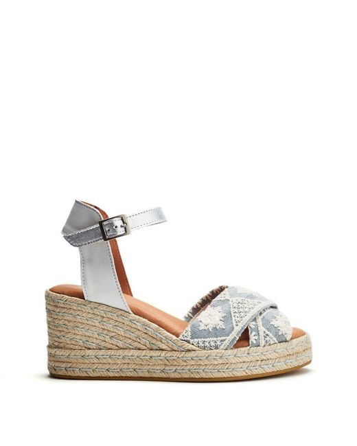Moda In Pelle Blue Kassia Light Textile