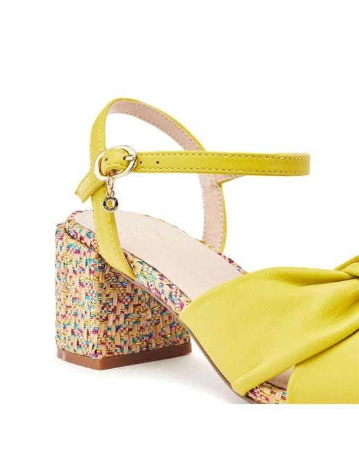 Moda In Pelle Yellow Mokara Leather