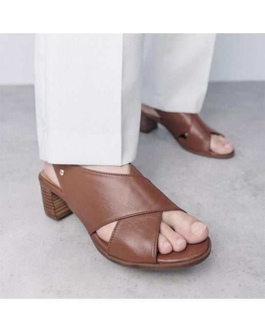 Moda In Pelle Brown Prinia Leather