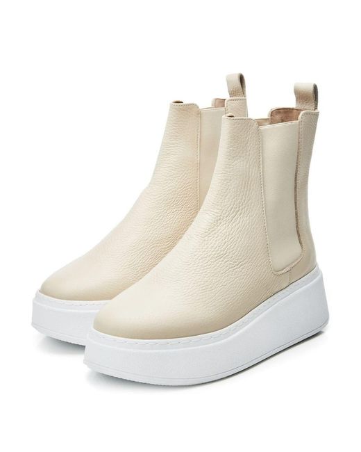Moda In Pelle Natural B.levi Off White Leather