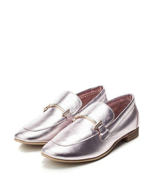 b.soleful Metallic B.Winnie Rose Leather