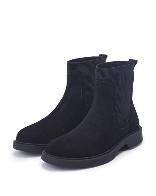 Moda In Pelle Blue Olexi Suede