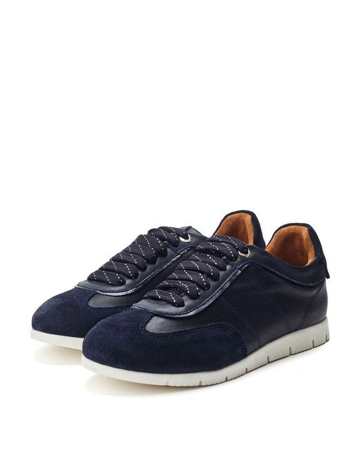 Moda In Pelle Blue Avrel Leather