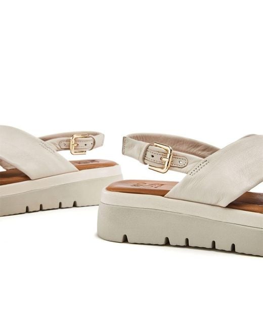 Moda In Pelle White Nettina Off Leather