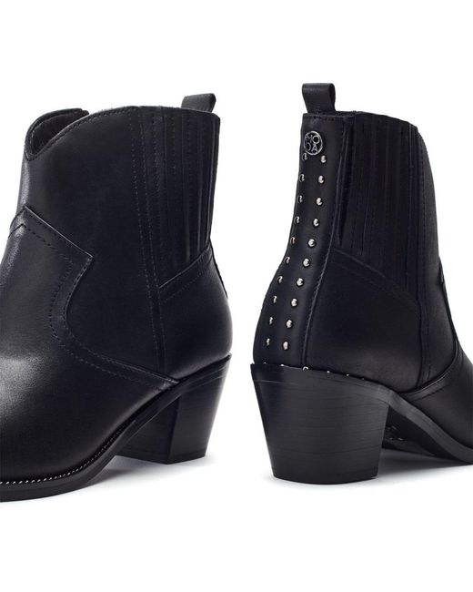Moda In Pelle Blue Anniee Leather