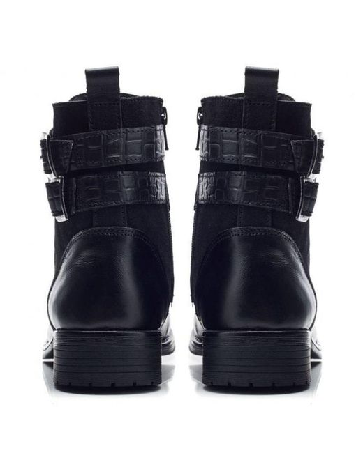 M By Moda Blue Mauvaise Leather