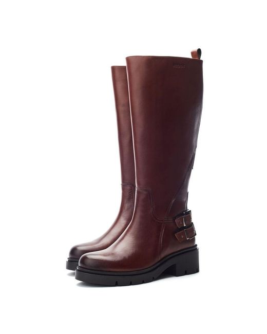 Shoon Red Sh Andi Leather