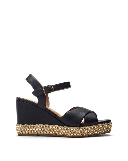 Moda In Pelle Blue Janeen Leather