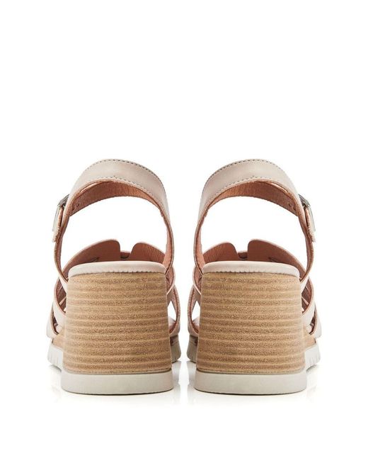 Moda In Pelle Natural Pedie Off White Leather