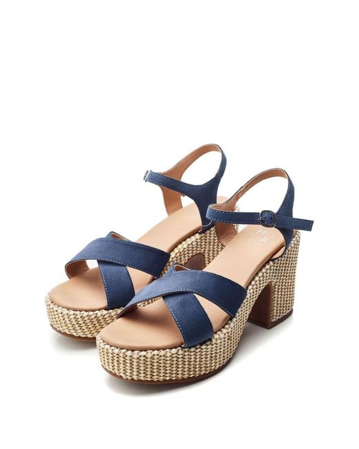 Moda In Pelle Blue Luchiia Suede