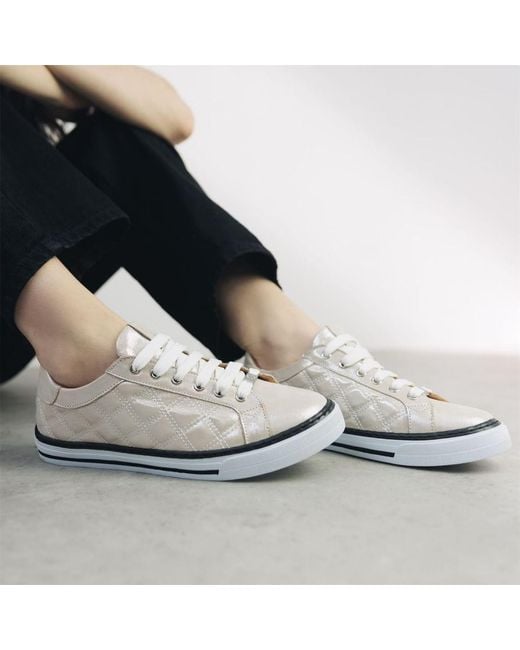 Moda In Pelle White Arzon Stone Leather