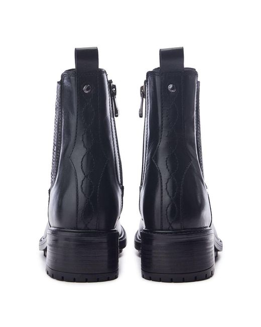 Moda In Pelle Blue Ostyn Leather