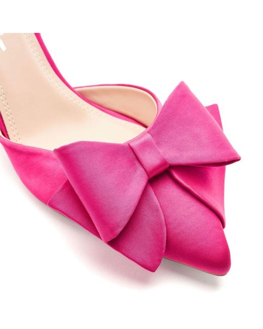 Moda In Pelle Pink Nahara Satin