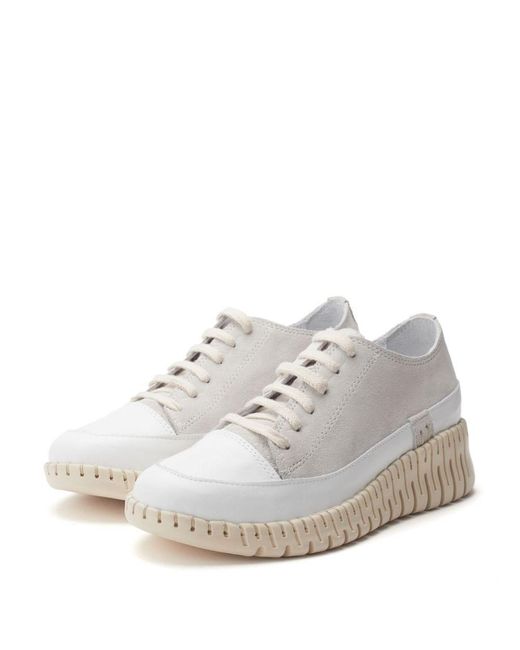 Shoon White Sh Edrea Leather