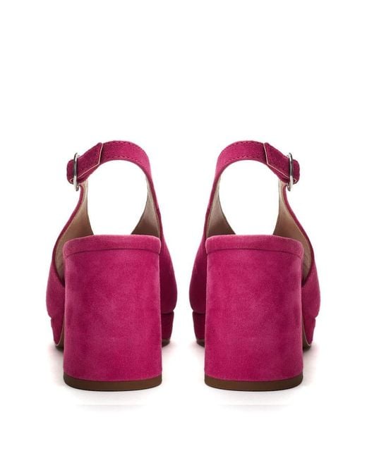Moda In Pelle Pink Jacinta Suede