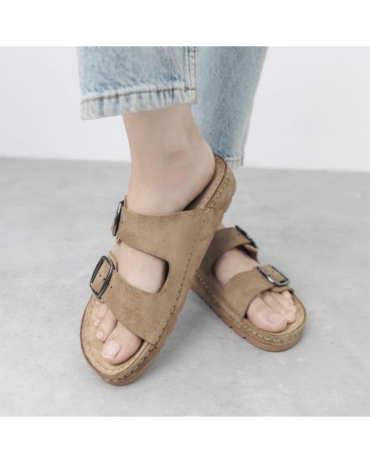 Shoon Brown Sh Elate Suede