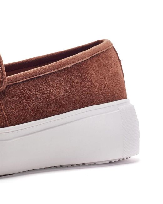 Moda In Pelle Red Ettala Suede