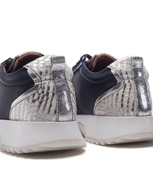 Moda In Pelle Blue Blaza Leather