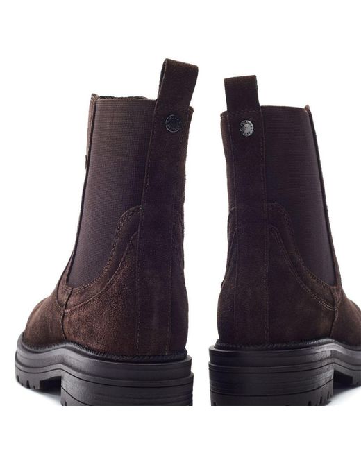 Moda In Pelle Blue Olainie Dark Suede