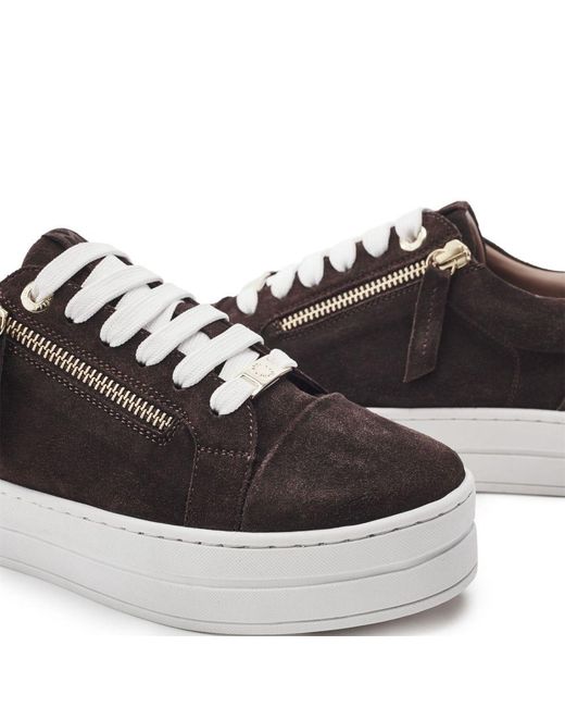 Moda In Pelle Brown Abbee Suede