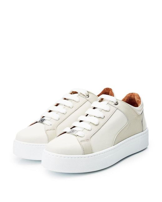 Moda In Pelle White Brienau Off Leather