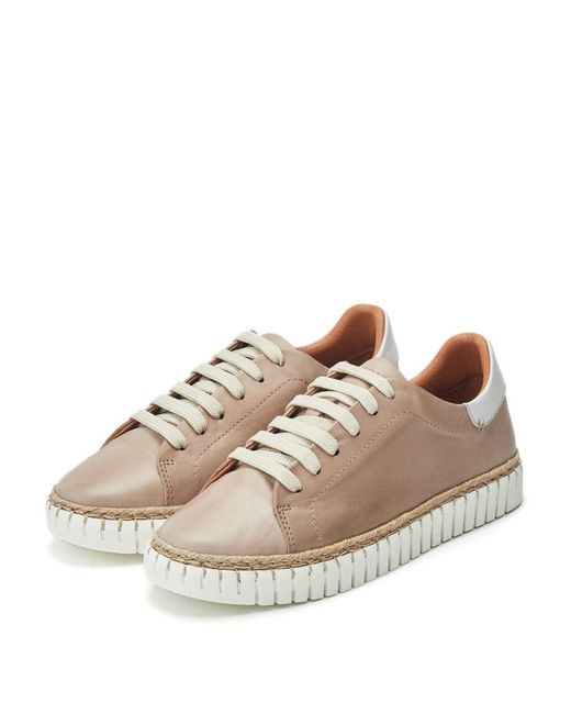 Shoon Brown Sh Indent Leather