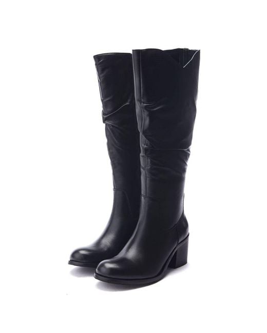 Moda In Pelle Blue Soleene Leather