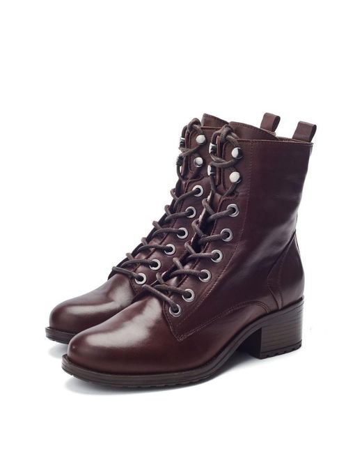 Moda In Pelle Purple Bezzy Dark Leather
